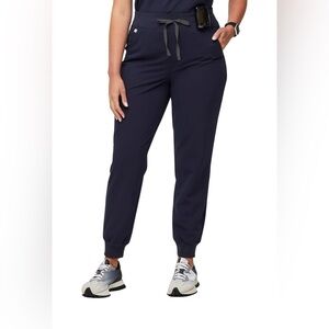 FIGS Zamora High-Waisted Joggers Size Small- Navy!